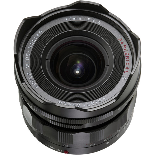 Voigtlander Super Wide-Heliar 15mm f/4.5 Aspherical III Lens for Sony E Mount